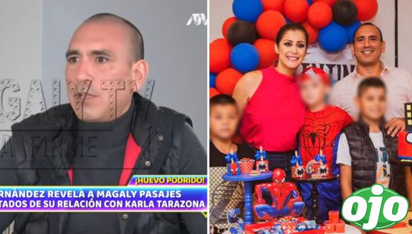 Rafael Fernández explica por qué Karla Tarazona y sus hijos no podrán seguir viviendo en su mansión. Foto: (Captura/ATV | Instagram/@latarazona).
