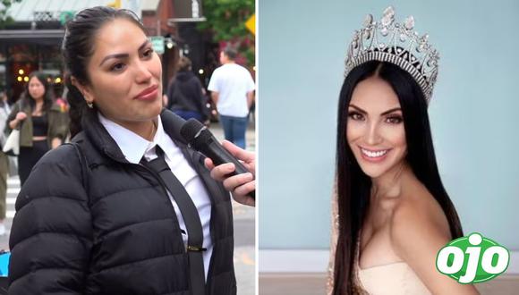 Ex Miss Perú trabaja como mesera en Estados Unidos:"Estoy tratando de ser exitosa" | Imagen compuesta 'Ojo'