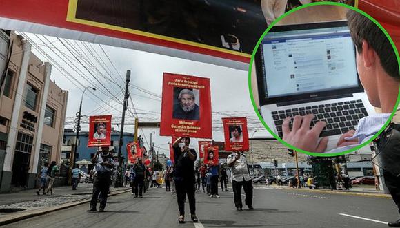 90 personas investigadas por publicaciones "senderistas" en redes sociales