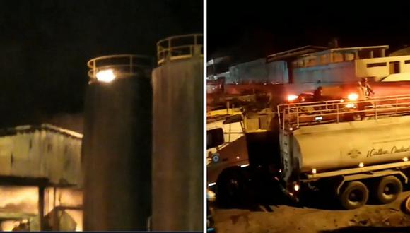 Fuerte incendio en fábrica pesquera en el Callao (VIDEO)