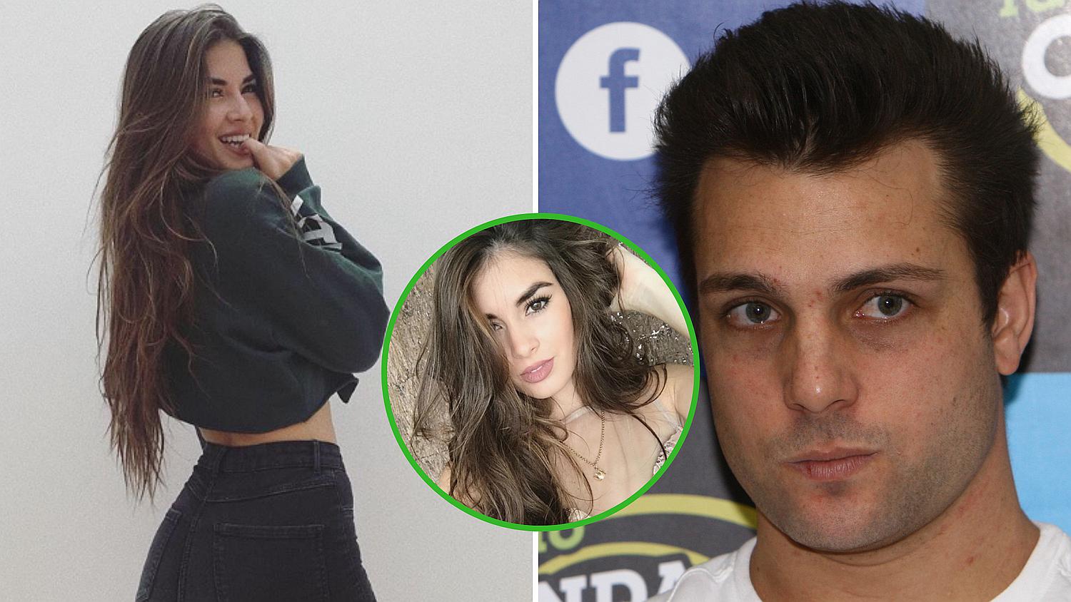Modelo Brunella Merino visita a Nicola Porcella en clínica y tiene tierno gesto con él