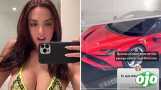 Rosángela Espinoza indignada con el precio de auto a escala ‘Ferrari’: “¿Qué especial tienen estos carritos?”  