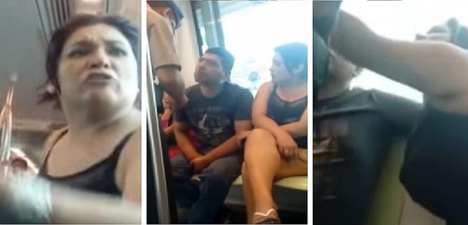 YouTube: mujer ebria arma tremendo escándalo en el Metro de Lima (VIDEO)