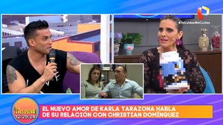 Christian Domínguez y su reacción cuando le regalan proteínas que produce novio de Karla Tarazona | VIDEO