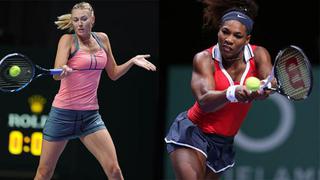 Duelo de bellas: Serena y Sharapova en semifinales de Wimbledon 