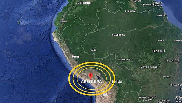 ​Arequipa: sismo de magnitud 3.4 se registró en Caylloma esta madrugada