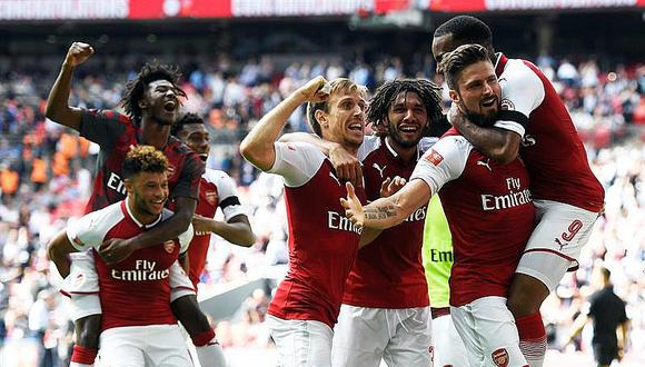 Supercopa: Arsenal campeona al vencer por penales al Chelsea (VIDEO)