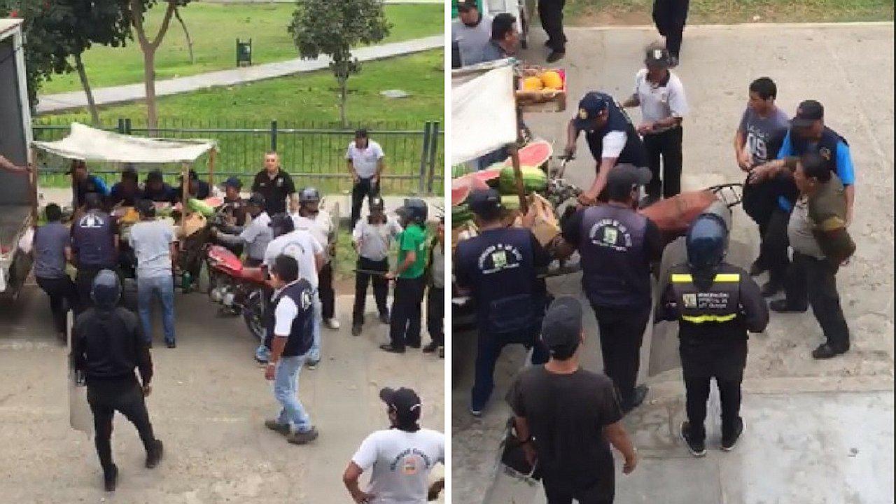 Ambulantes pueden denunciar a los fiscalizadores por abuso de autoridad 