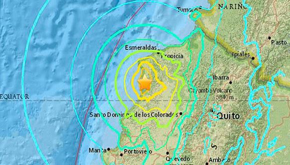 Ecuador: Terremoto de 7,8 grados sacude la zona costera 