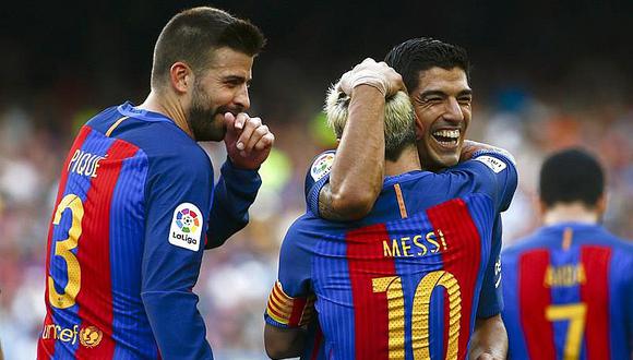 Lionel Messi y Luis Suárez se divierten a costa del Betis con un 6-2
