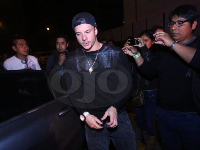 El Gran Show: Mira cómo reaccionaron Mario Hart y Leslie Shaw tras incendio [FOTOS] 