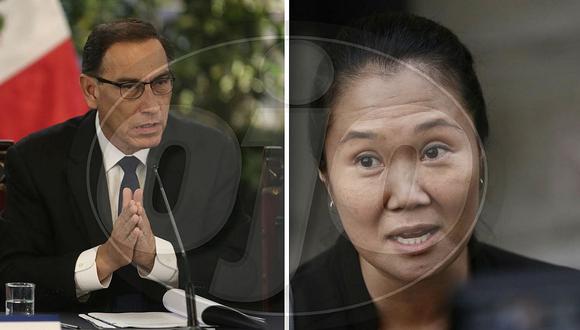 Keiko Fujimori pide Reencuentro Nacional a presidente Vizcarra 