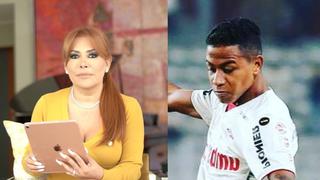 Magaly Medina critica a periodistas deportivos por no referirse a denuncias contra Andy Polo