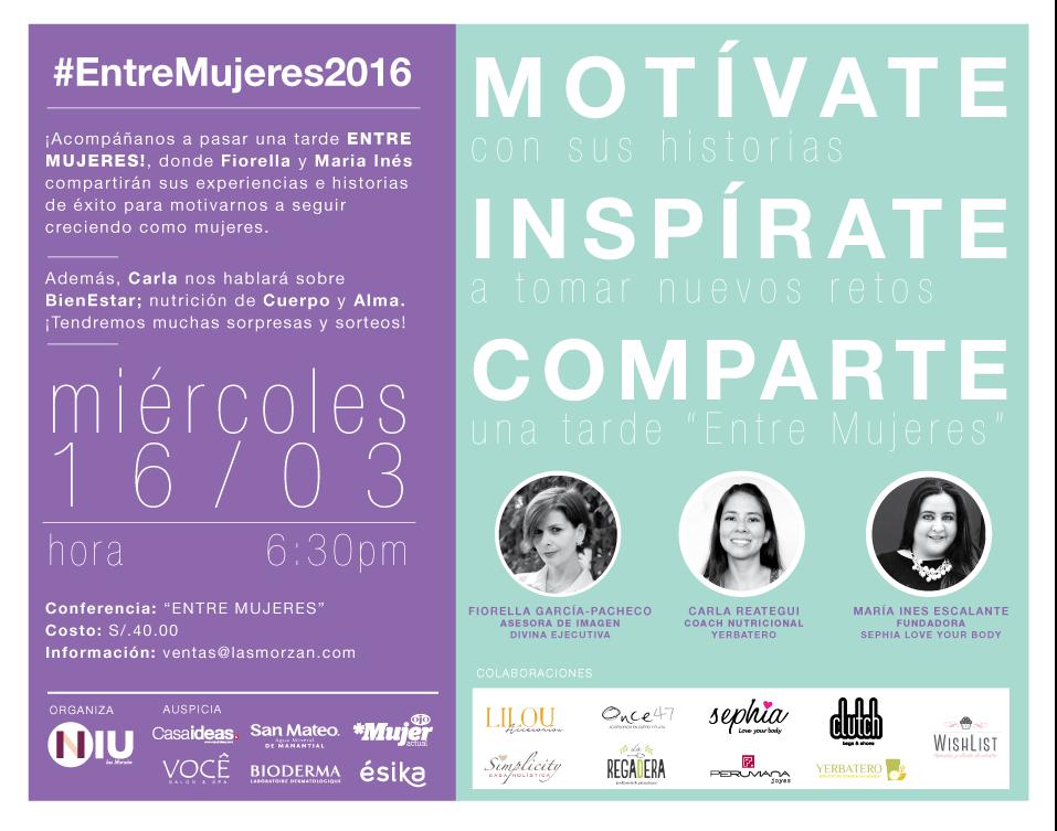 Entre Mujeres 2016, para la mujer emprendedora del Perú