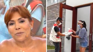 Magaly Medina se emociona al ver cómo personas se solidarizan con los más necesitados en plena pandemia