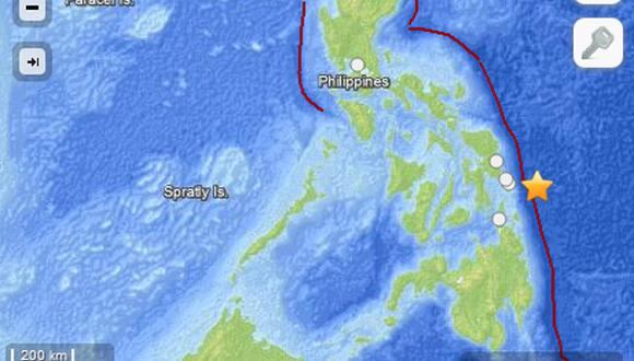 Sismo en Filipinas no genera alerta de tsunami en costa peruana