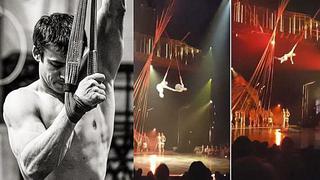 Acróbata perdió la vida durante riesgoso acto en el Cirque du Soleil 