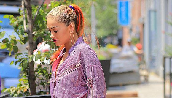 ¡Fabulosa! El enterizo de Rita Ora alborota las calles de Nueva York