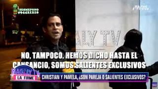 Christian Domínguez sobre Pamela Franco: “somos salientes exclusivos” | VIDEO