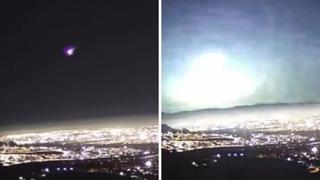 Chile y Argentina: meteoro sorprende a ciudadanos | VIDEO