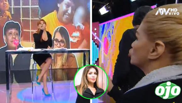 Magaly discute en VIVO con Lucy Cabrera | Imagen captura de 'Magaly TV'