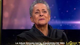 Susana Baca rompe en llanto tras impresionante recibimiento en “La Gran Estrella”