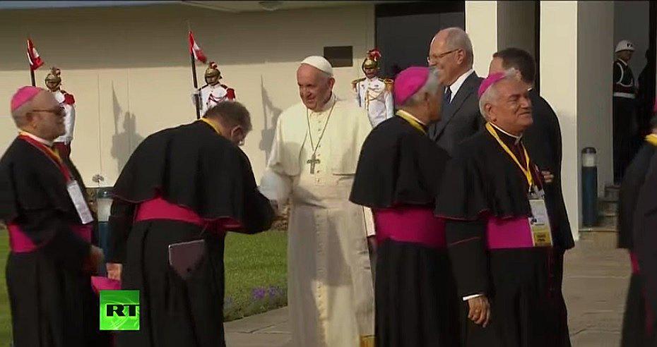 ​Papa Francisco y su primer percance en suelo peruano