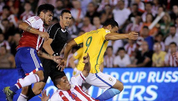 Brasil rescata un punto al empatar 2-2 con Paraguay en Asunción 