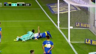 Luis Advíncula salvó a Boca del intento de gol de Huracán en la Liga Profesional Argentina | VIDEO