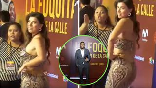 Yahaira Plasencia movió el “totó” en el avant premiere de la película de Jefferson Farfán | VIDEO