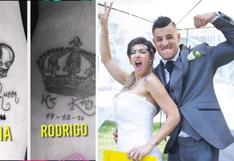 Rodrigo Valle se borra tatuaje que se hizo cuando se casó con Xoana González | FOTOS