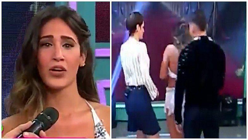 Spheffany Loza: escote le juega mal durante bailecito de bachata y enseña de más