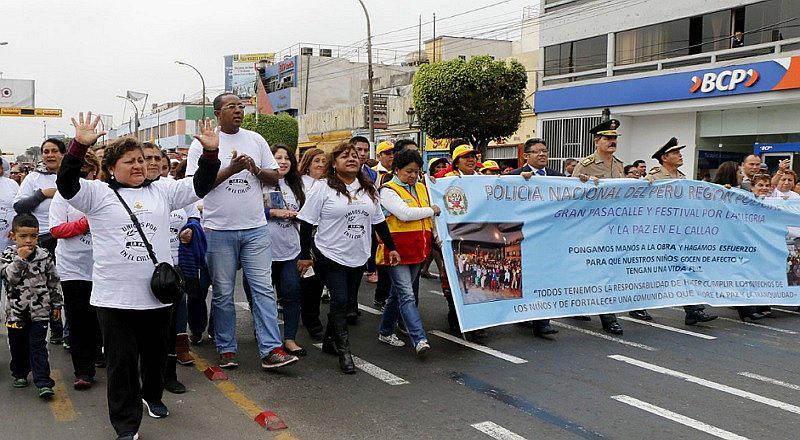 Callao: Autoridades y ciudadanos marchan y piden acabar con la inseguridad