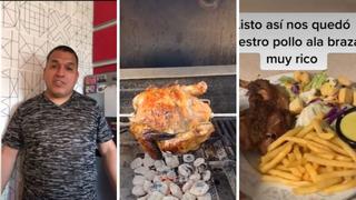 Cocinero causa furor en las redes sociales tras enseñar cómo se prepara el pollo a la brasa