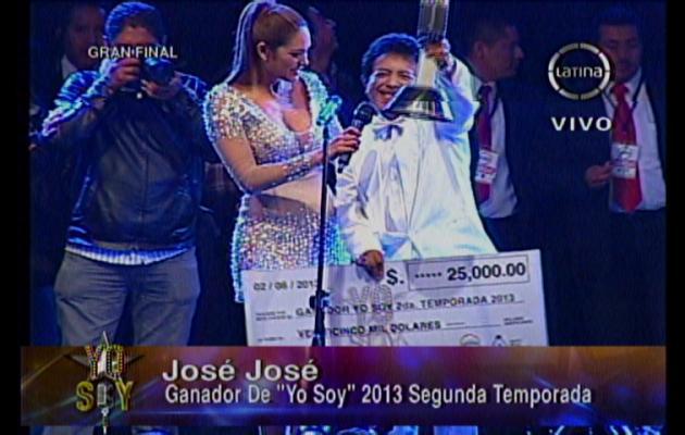 Yo Soy: Jose José ganó segunda temporada 2013 [VIDEO]