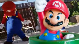 Botarga de Mario baila como Michael Jackson y fans de Nintendo enloquecen en redes sociales