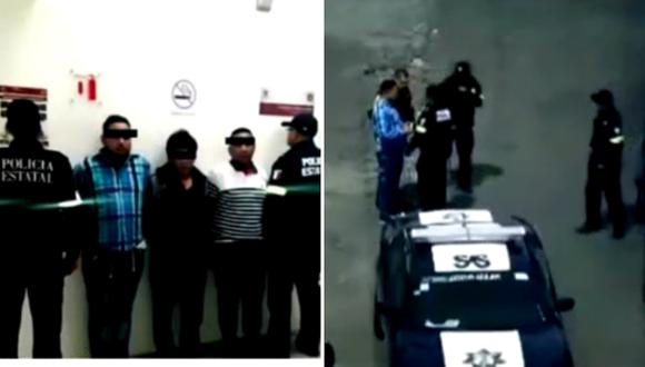 Capturan a dos peruanos por robar tarjetas en cajeros automáticos en México (VIDEO)
