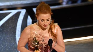 Oscar 2022: Jessica Chastain pide un mundo sin violencia al consagrarse como Mejor actriz 