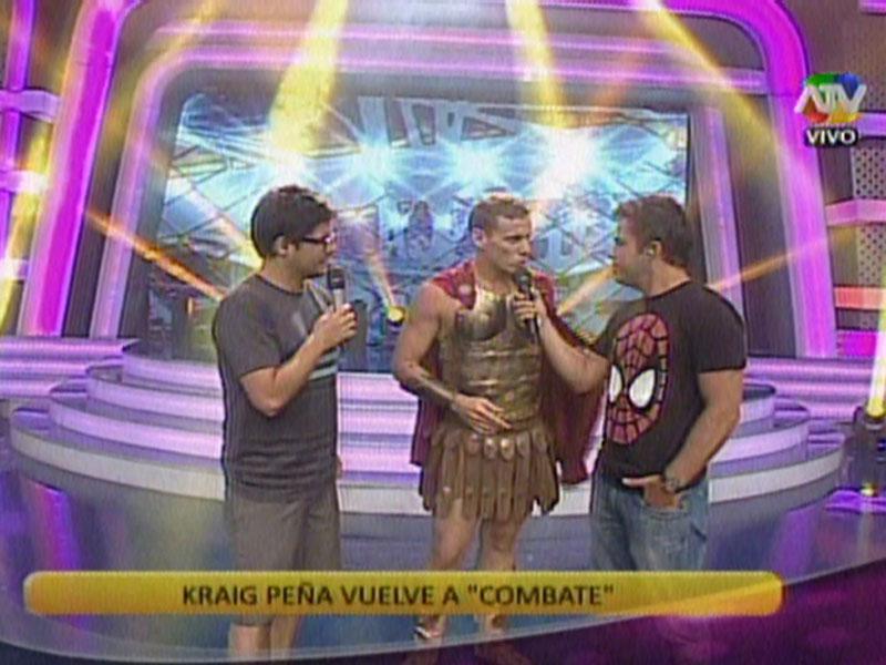  Krayg Peña regresó a Combate [VIDEO] 