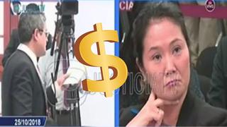 Documentos revelan cuánto es el sueldo mensual de Keiko Fujimori (VIDEO)