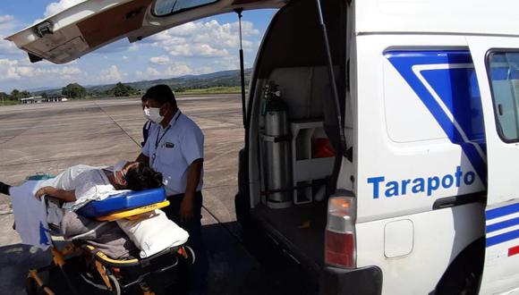 Tarapoto: EsSalud trasladó a 73 pacientes críticos a hospitales de Lima en el 2020 (Foto: EsSalud)