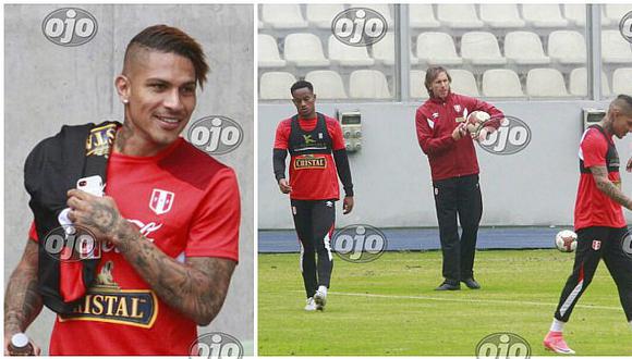¡Todo quedó listo! Selección peruana hizo último entrenamiento en el Nacional (FOTOS)