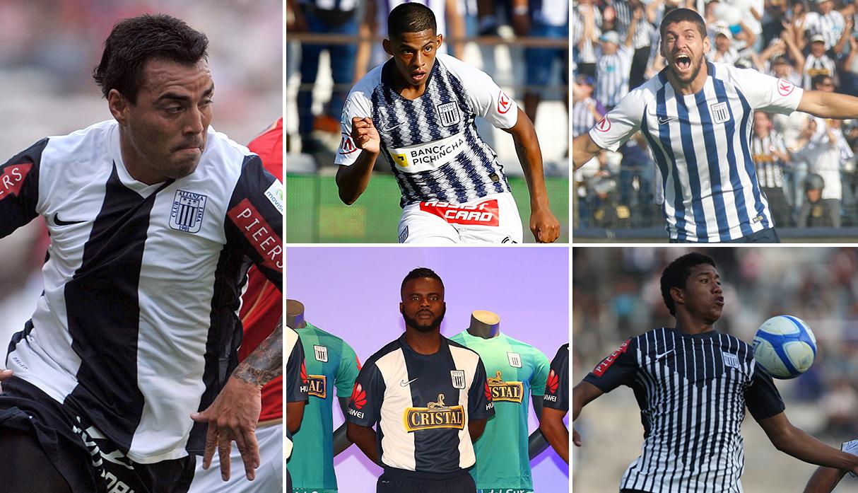Recuerda las últimas camisetas blanquiazules que presentó Alianza Lima. (Foto: Archivo GEC)