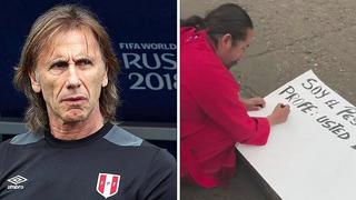 ​Hincha israelita ya está afuera de la Videna y todos en expectativa por conferencia de Ricardo Gareca (VÍDEO)