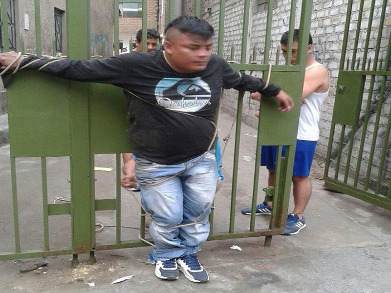 ​'Chapa tu choro': Vecinos del Cercado de Lima linchan a delincuente por robar celular
