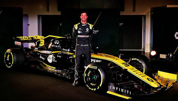 ​Fórmula 1: Renault presenta el monoplaza de Ricciardo y Hülkenberg