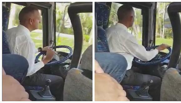 Conductor es la sensación en Facebook por su forma de manejar (VIDEO)