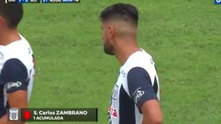 Zambrano es expulsado en su debut con Alianza Lima: así fue la dura falta contra Piero Quispe | VIDEO