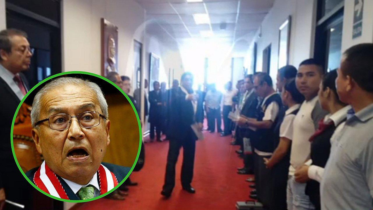 Pedro Chávarry: comenzó la reconstrucción de deslacrado de la oficina de la fiscalía