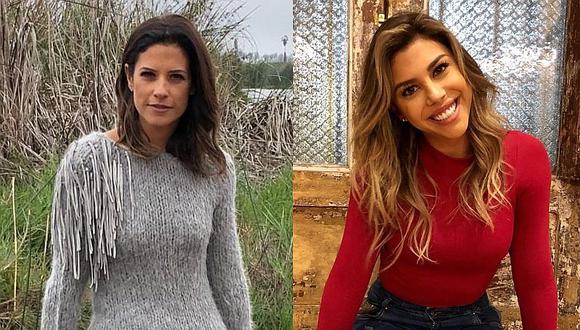 María Pía Copello y Alondra García: 2 maneras de combinar blusa a rayas 